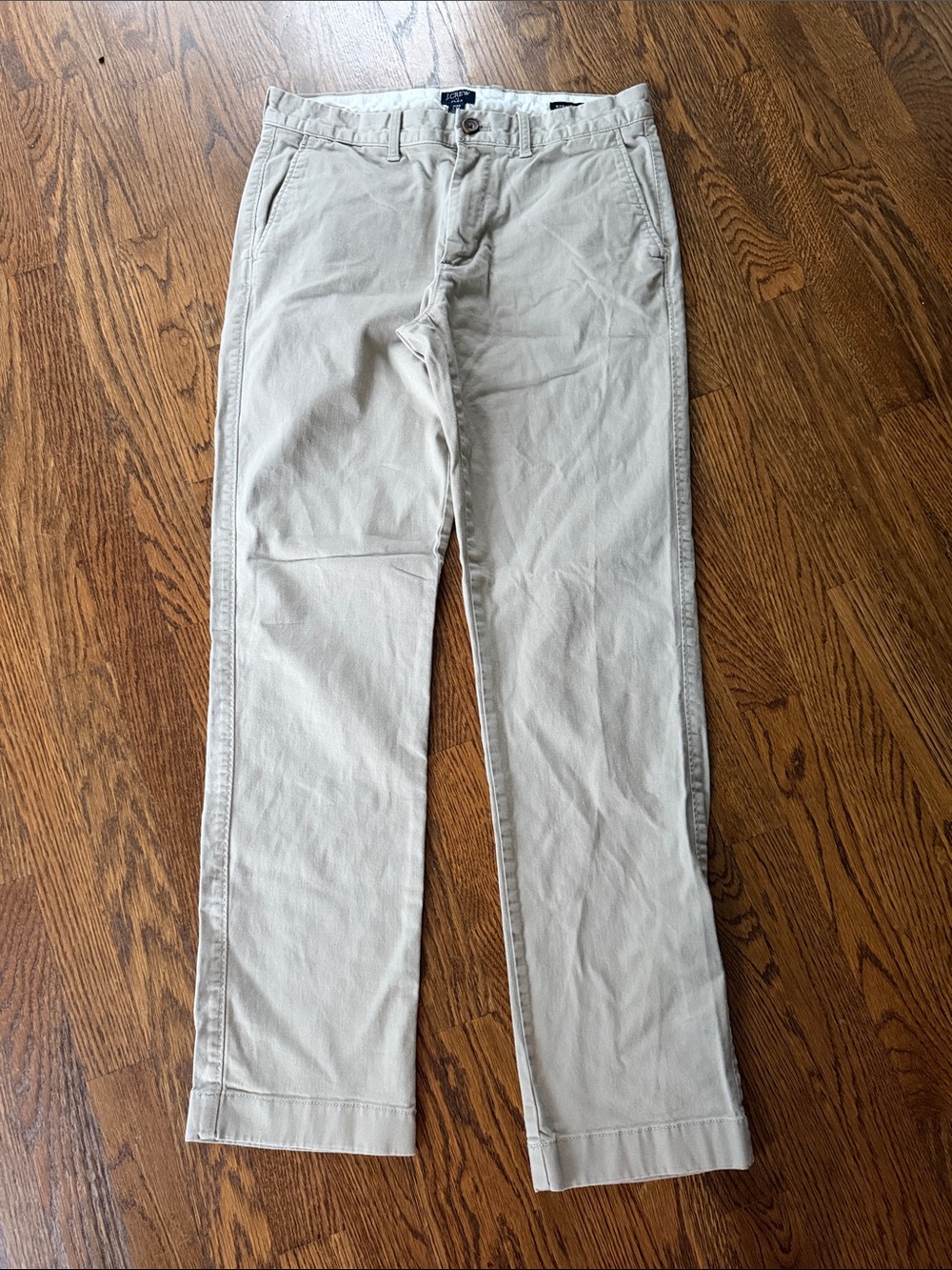 J. Crew Factory Men's Khaki Chinos - Light Beige